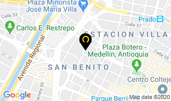 Mapa de Aromaticas Javi en Medellín