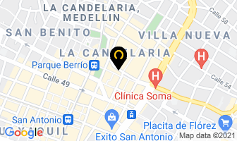Mapa de Aros De Oro Joyeria en Medellín