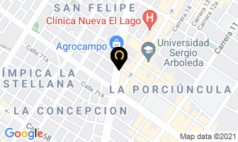 Mapa de Arquetipo Señalización en Bogotá D.C