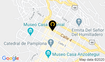 Mapa de Arquidiseños en Pamplona