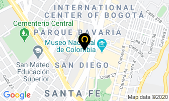 Mapa de Arquieko en Bogotá D.C