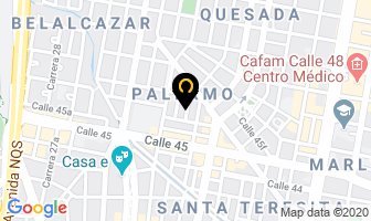 Mapa de Arquimore en Bogotá D.C