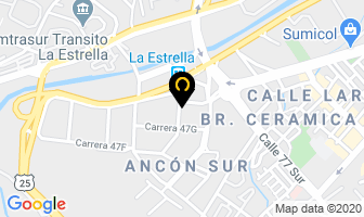 Mapa de Arquimuebles S.a. en Sabaneta