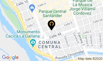 Mapa de Arquinsol Ltda. en Neiva