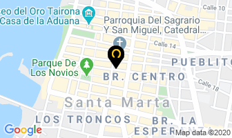 Mapa de Arquiplotts en Santa Marta