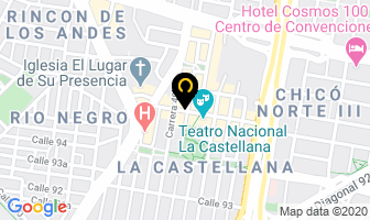 Mapa de Arquit-baños en Bogotá D.C