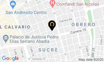 Mapa de Arquitectura En Aluminio en Cali