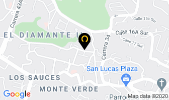 Mapa de Arquitectura Sana en Medellín