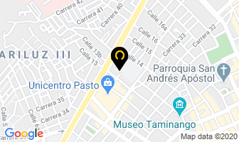 Mapa de Arrebato Cafe Bar en Pasto