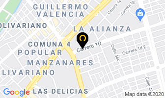 Mapa de Arredondo Sólo Exhostos en Cali