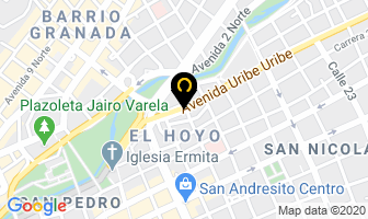 Mapa de Arreglos Florales Orgasmic en Cali