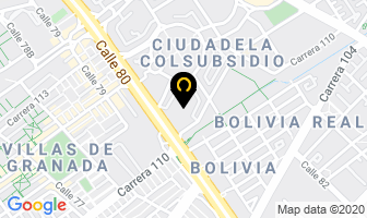 Mapa de Arreglos Navideños En Foami en Bogotá D.C