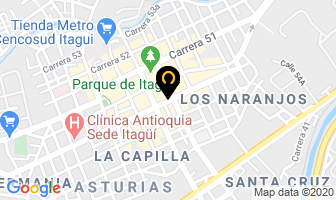 Mapa de Arrendamientos Sukasa Ltda en Itaguí