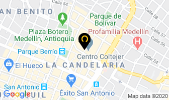Mapa de Arrendar E.u. en Medellín