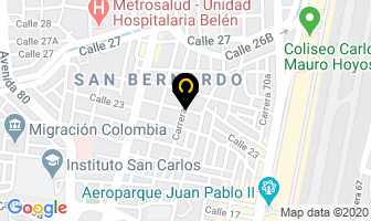 Mapa de Arrenquipos en Medellín