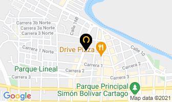 Mapa de Arroyave Escudero Hernán en Cartago