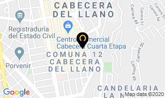 Mapa de Art & Dance en Bucaramanga