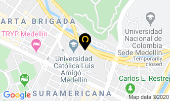 Mapa de Art. Design Uniformes en Medellín