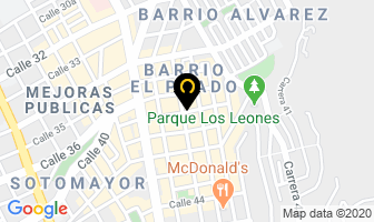 Mapa de Art Zone en Bucaramanga