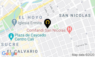Mapa de Arte Acril en Cali