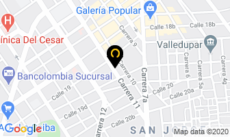 Mapa de Arte & Cocinas en Valledupar