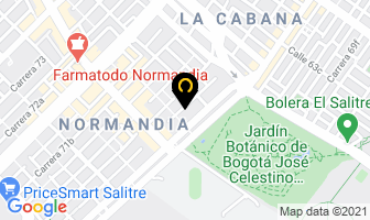 Mapa de Arte & Diseño en Bogotá D.C
