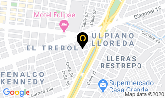Mapa de Arte & Sonrisa en Cali