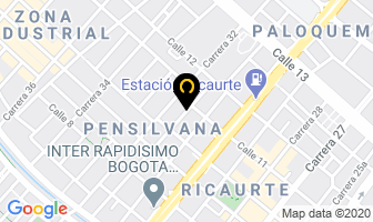 Mapa de Arte Bordados en Bogotá D.C