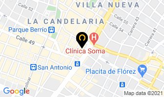 Mapa de Arte Cioccolato en Medellín