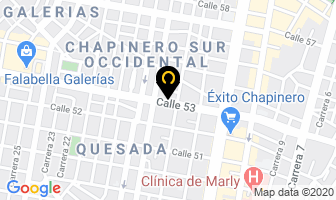 Mapa de Arte Colombiano en Bogotá D.C