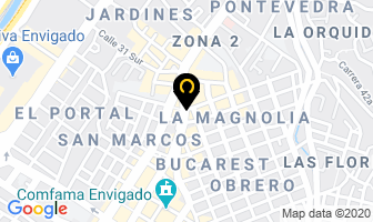 Mapa de Arte Creativo en Envigado