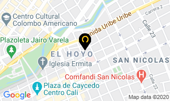 Mapa de Arte Impresos Colmena en Cali