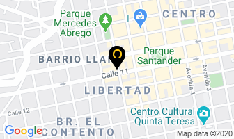 Mapa de Arte Luna en Cúcuta