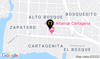 Mapa de Arte Master Ltda. en Cartagena