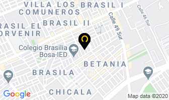 Mapa de Arte Metálico en Bogotá D.C
