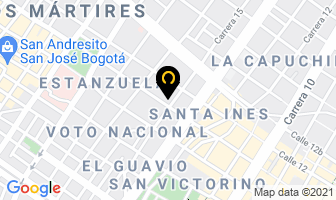 Mapa de Arte Paraiso en Bogotá D.C
