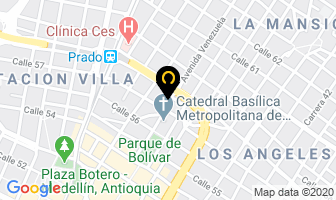 Mapa de Arte Religiosos Praga en Medellín