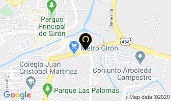 Mapa de “Arte Serrano Muebles” en Girón