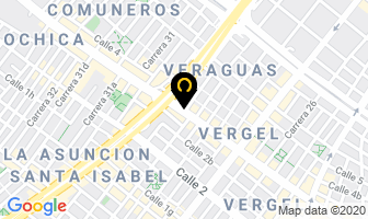 Mapa de Arte Y Belleza en Bogotá D.C