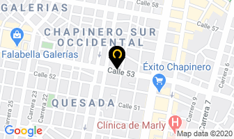 Mapa de Arte Y Gusto en Bogotá D.C