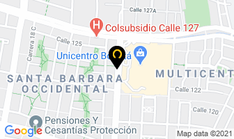 Mapa de Arte Y Tarjetas Uni 15 en Bogotá D.C
