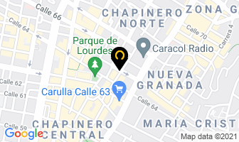 Mapa de Arte Y Vitral en Bogotá D.C