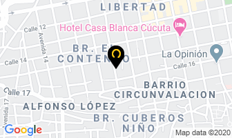 Mapa de Artec Publicidad E.u. en Cúcuta