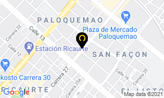 Mapa de Artefama Ltda en Bogotá D.C