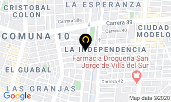 Mapa de Arteflex en Cali