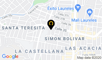 Mapa de Artek Ltda. en Medellín