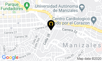 Mapa de Artes Gimar en Manizales