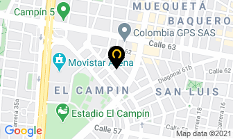 Mapa de Artes Grafílogos en Bogotá D.C