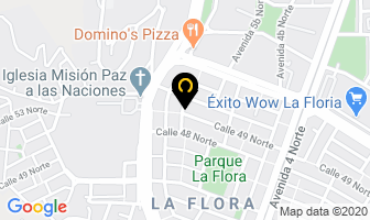 Mapa de Artes Visuales Jairo Rosas Miranda en Cali