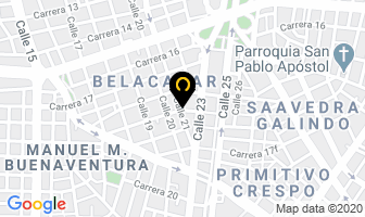 Mapa de Artes Y Decoraciones John en Cali